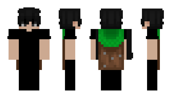 Minecraft skin ME0WSERZ