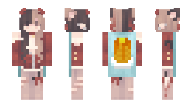 Minecraft skin Luuupa