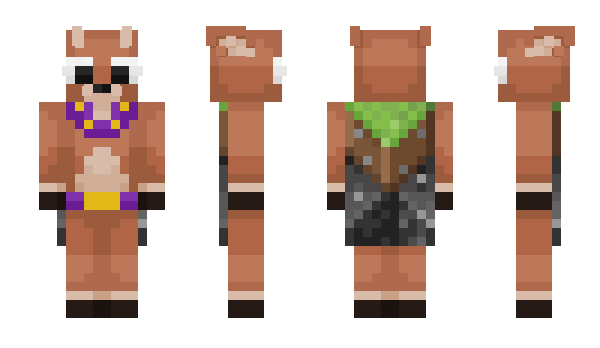 Minecraft skin YonaFawn