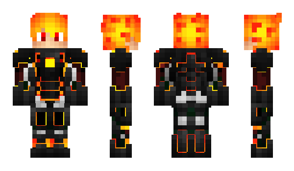 Minecraft skin FireCharge03