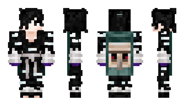 Minecraft skin Harukuh