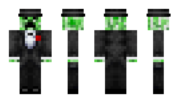 Minecraft skin Green_gamer_DK