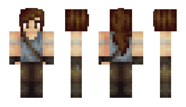 Minecraft skin Lara_Crossfit