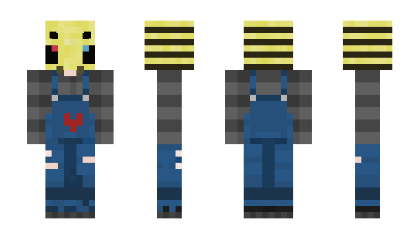 Minecraft skin sleepylesbian
