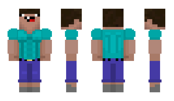 Minecraft skin Hobnobbed