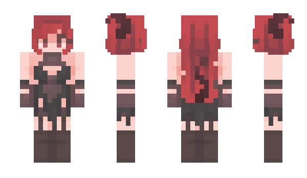 Minecraft скин по нику Redfem