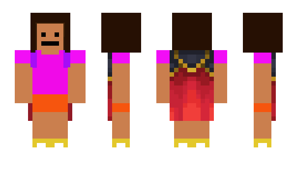 Minecraft skin Fujiyuko_