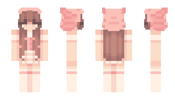 Minecraft skin poohi