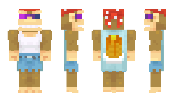 Minecraft скин по нику Undercharging