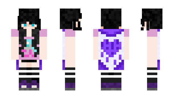 Minecraft skin JackieNeko