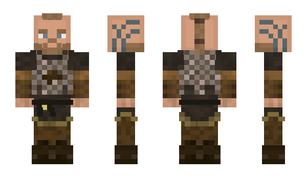 Minecraft skin resident18