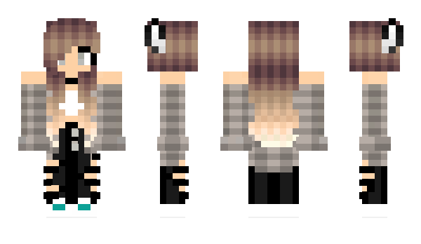 Minecraft skin COOLGIRL12