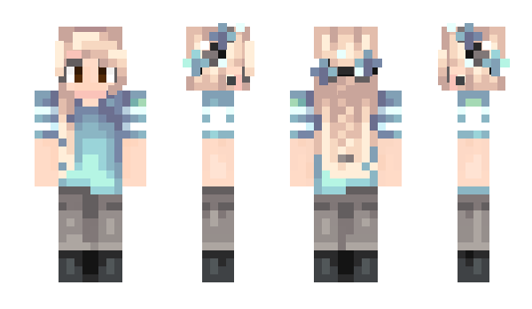 Minecraft скін по ніку LadyFoxWitch