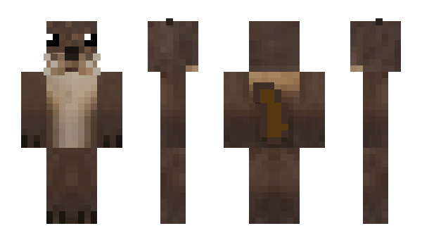 Minecraft skin SeaOtter