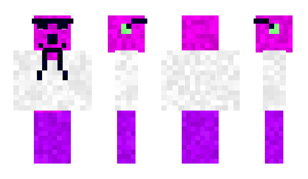 Minecraft skin PurpleMad