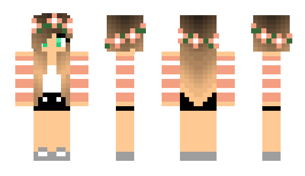 Minecraft skin Girly102