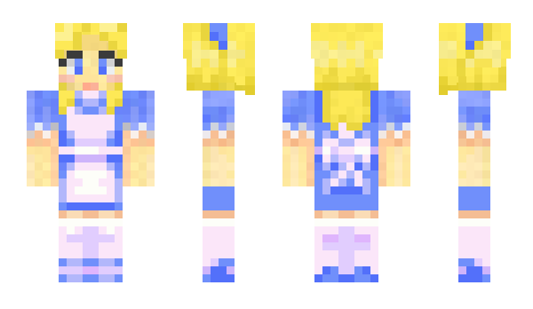 Minecraft skin PinkyPooh