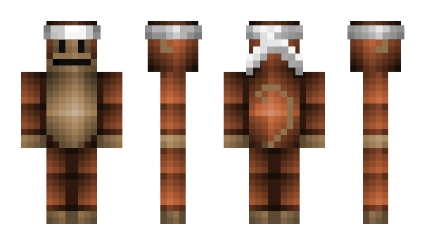 Minecraft skin Flinstons