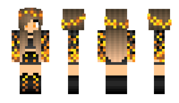 Minecraft skin Castorvia