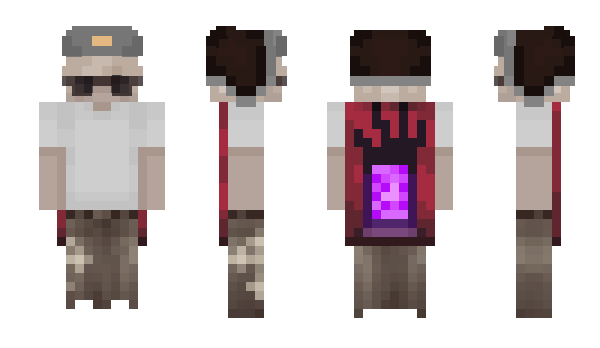 Minecraft skin xamzu