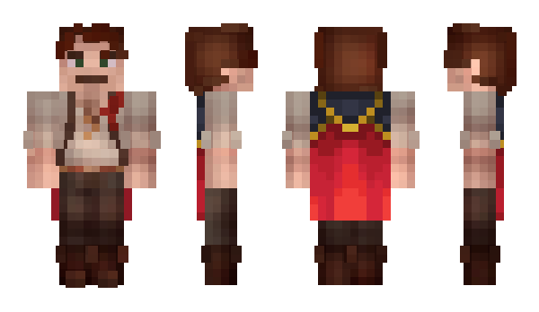 Minecraft skin Paimos