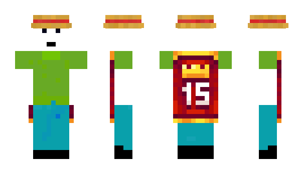 Minecraft skin Pars1