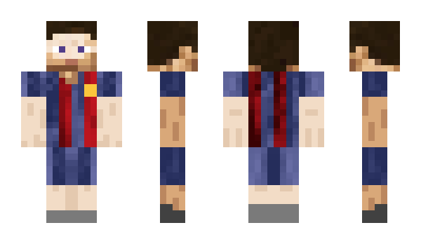 Minecraft скін по ніку Andresiniesta