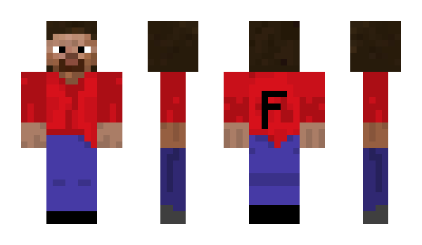 Minecraft skin fulafisken