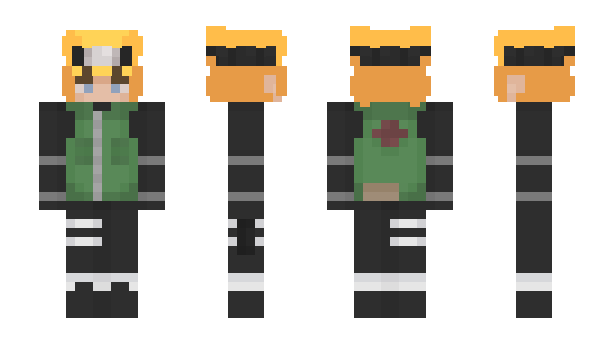 Minecraft skin MiNaToZeRa