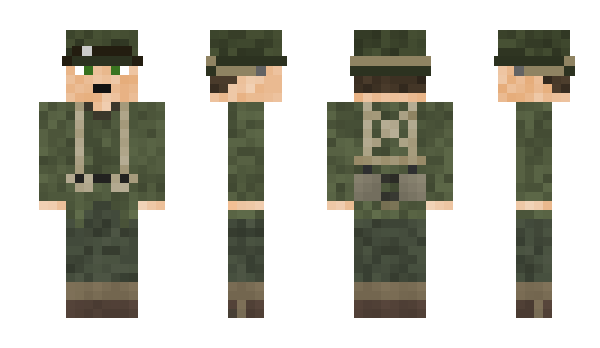 Minecraft skin Platoon