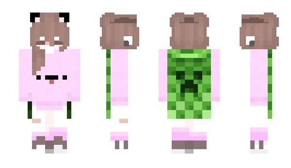Minecraft skin SkeppyCat