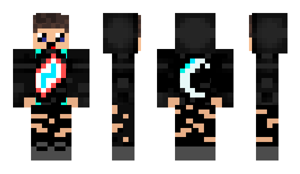 Minecraft скин по нику MoonClient