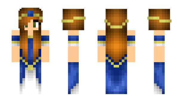 Minecraft skin RubyPeridot