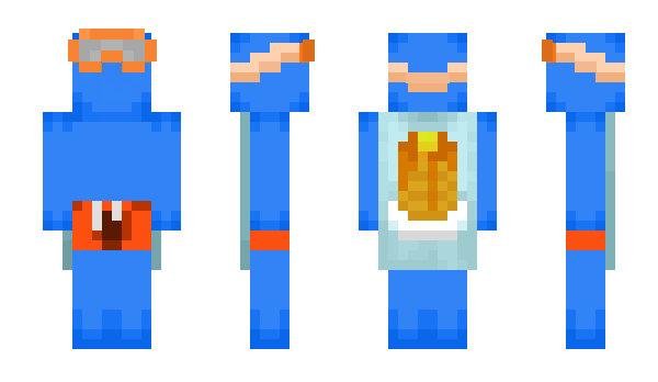 Minecraft скин по нику 6lue