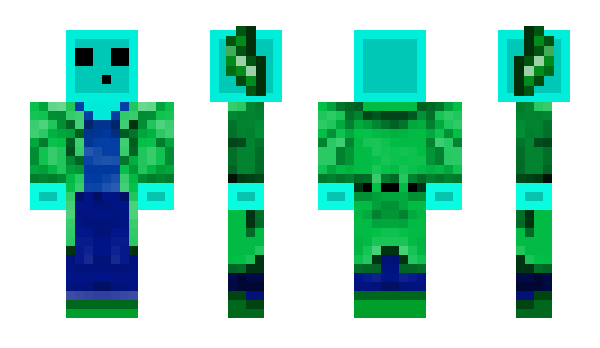 Minecraft skin Slaem