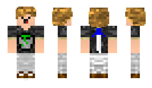 Minecraft skin Tivik