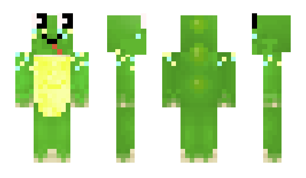 Minecraft skin Frogui