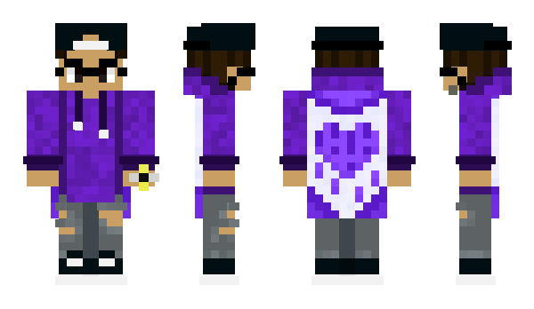 Minecraft skin HunidyTwitch