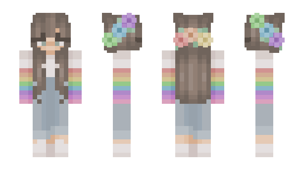 Minecraft скин по нику Evenyear