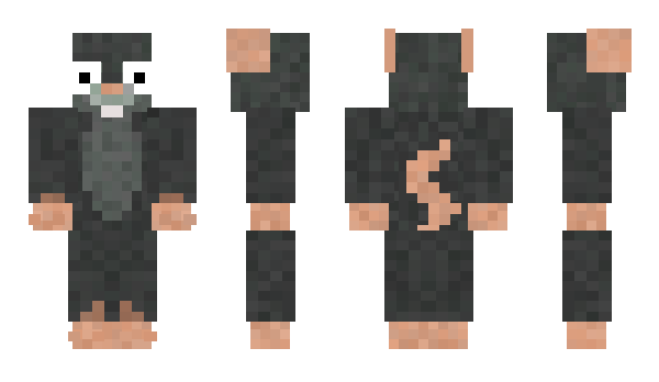 Minecraft skin Schmierrohrlinge