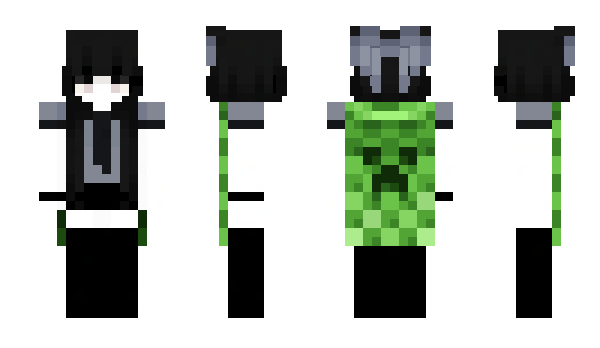 Minecraft skin NightmareCoooki