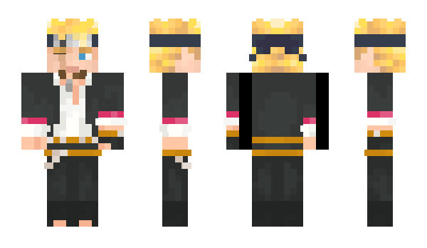 Minecraft skin TheLeafShinobi