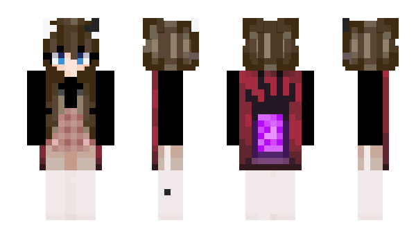Minecraft skin MsHorkina