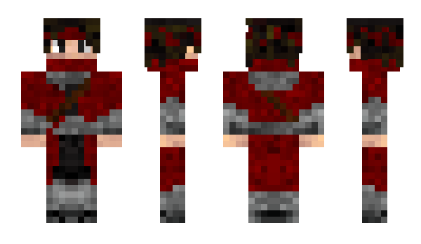 Minecraft skin Snegurka