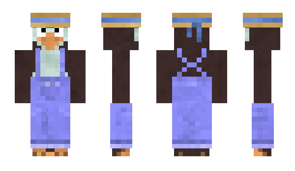 Minecraft skin Velni