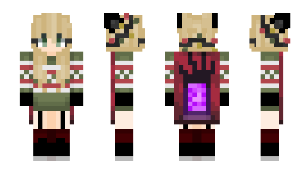 Minecraft скин по нику ItzMeow