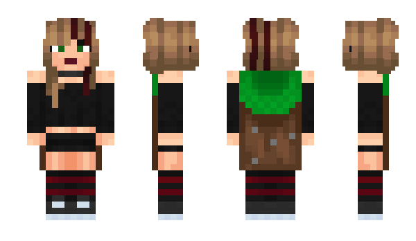 Minecraft скин по нику DatZaraGirl