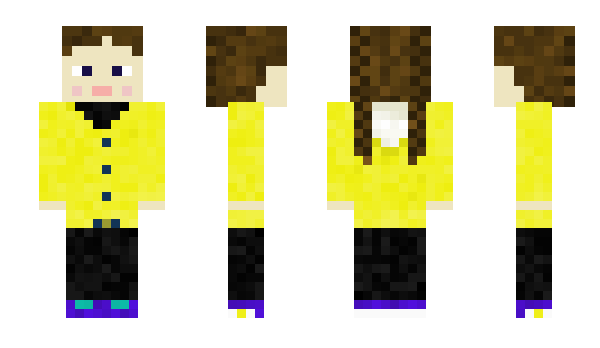 Minecraft skin PaJoRo