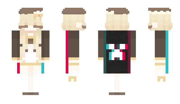 Minecraft скін по ніку VickyWidow