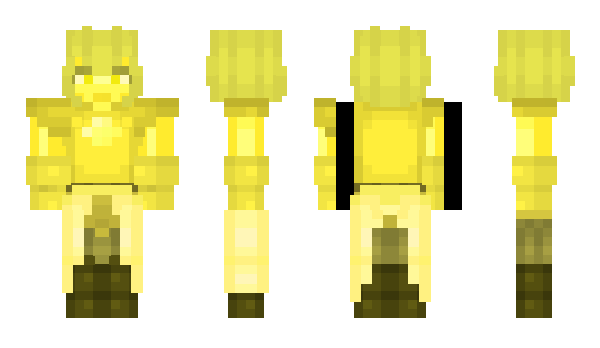 Minecraft skin YellowDiamond